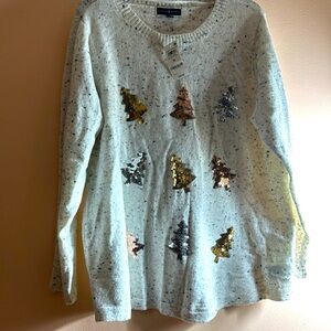 1X holidays sweater